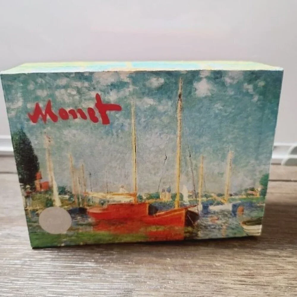 Vintage 2000 Monet Galison NY Notecards Keep It Box Argenteuil